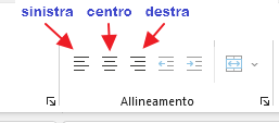allienamento orizzontale