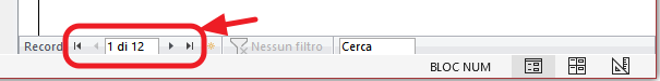 scorrimento record