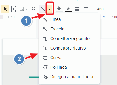 crea una linea