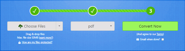 converti word in pdf