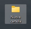 nuova cartella creata